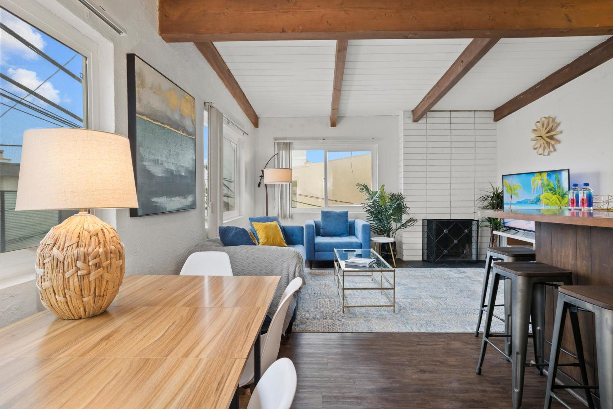 Vila New! Ocean View Mid-Century Modern Beach House Manhattan Beach Exteriér fotografie