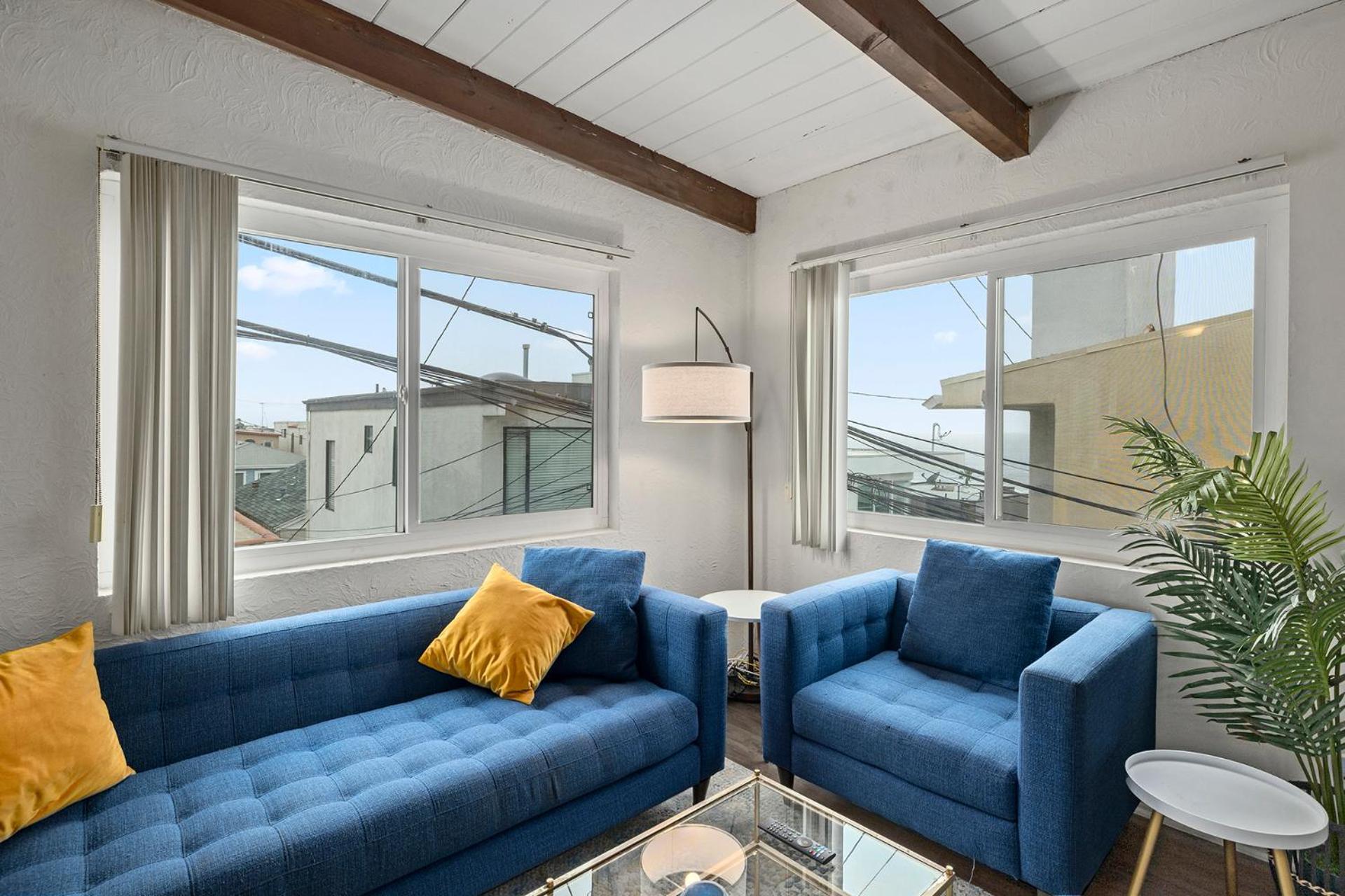 Vila New! Ocean View Mid-Century Modern Beach House Manhattan Beach Exteriér fotografie